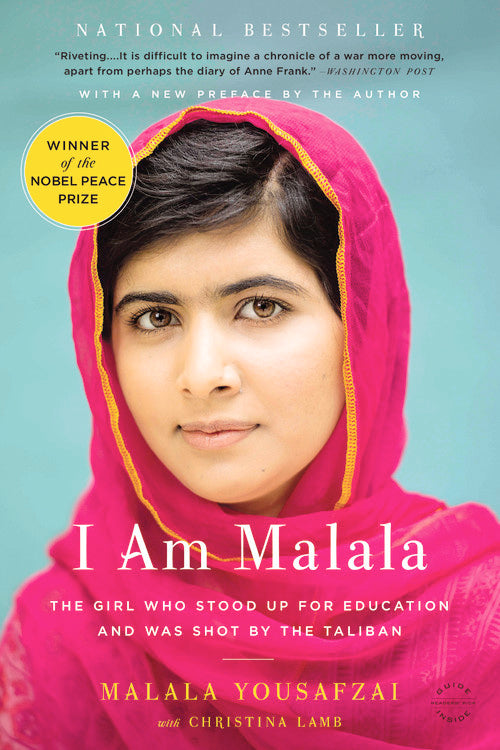 Book cover of I Am Malala: The Girl Who Stood Up for Education and Was Shot by the Taliban by Malala Yousafzai, Christina Lamb