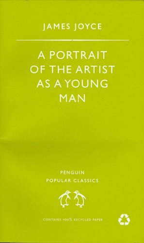 Book cover of A Portrait of the Artist as a Young Man by James Joyce