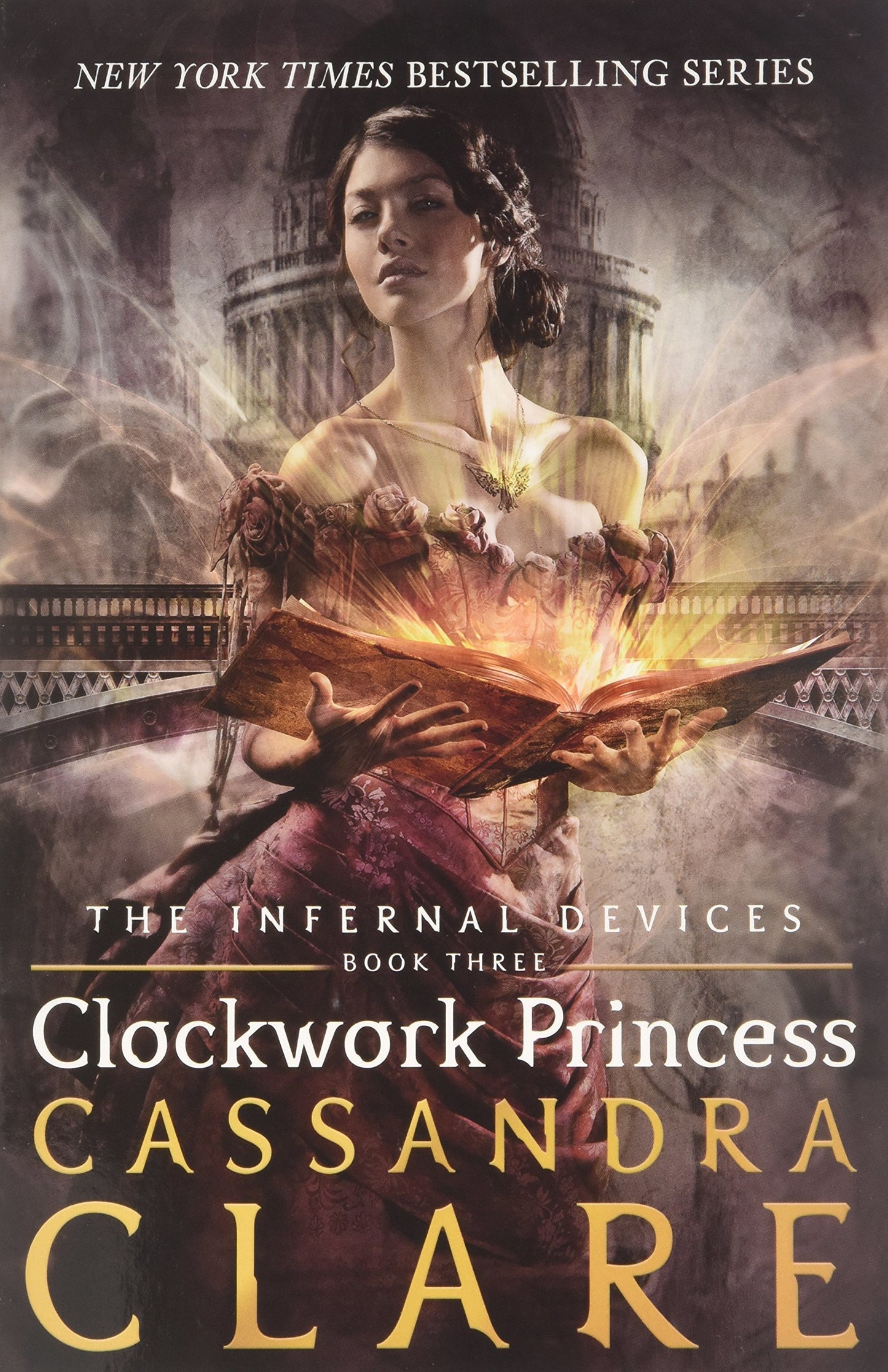 Book cover of Clockwork Princess by Cassandra Clare