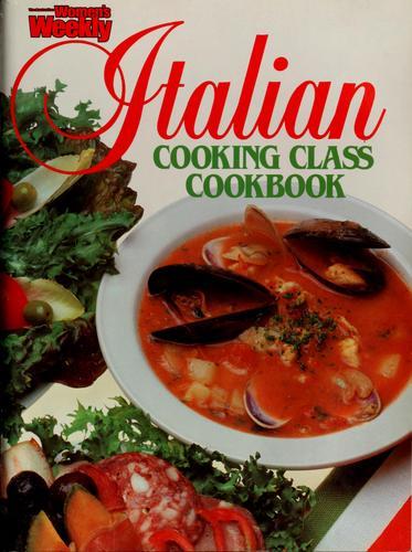 Book cover of Italian Cooking Class Cookbook by Maryanne Blacker