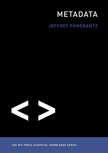 Book cover of Metadata by Jeffrey Pomerantz