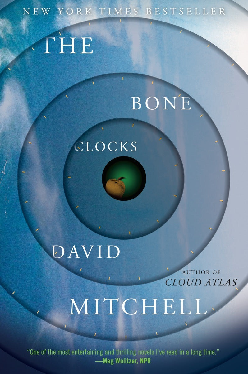 Book cover of The Bone Clocks by David Mitchell