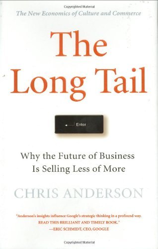 Book cover of The Long Tail: Why the Future of Business Is Selling Less of More by Chris Anderson