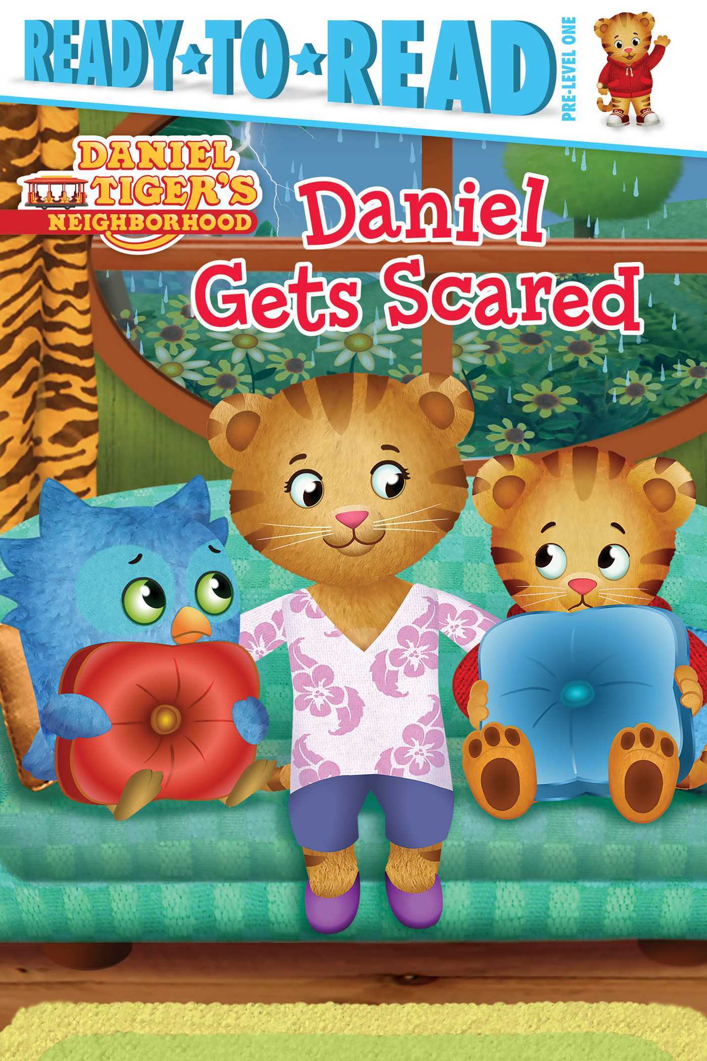 Book cover of Daniel Gets Scared: Ready-to-Read Pre-Level 1 by Maggie Testa (Adapter), Jason Fruchter (Illus.)