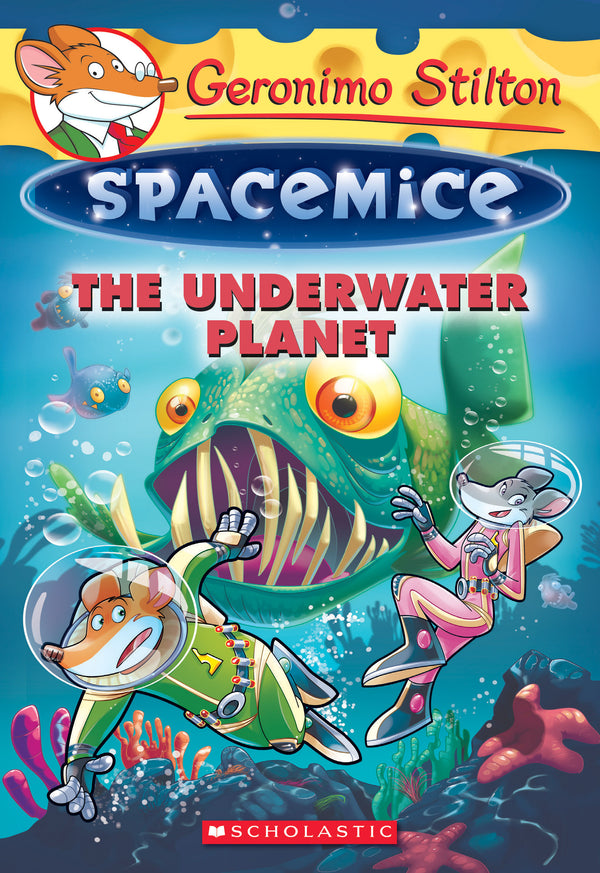 Book cover of The Underwater Planet by Geronimo Stilton, Elisabetta Dami