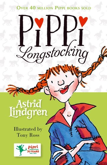 Book cover of Pippi Longstocking by Astrid Lindgren, Tony Ross (Illus.)