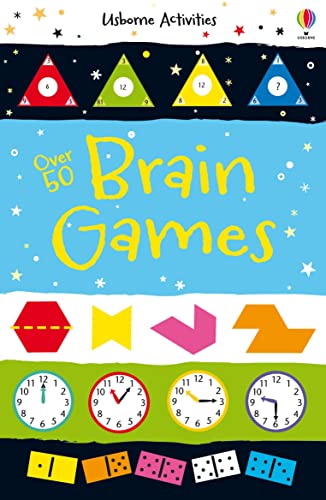 Book cover of Over 50 Brain Games by Lucy Bowman