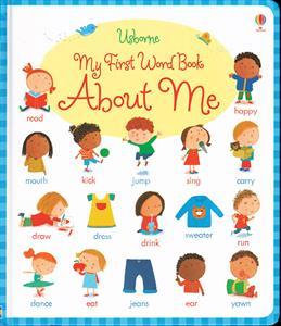 Book cover of My First Word Book About Me by Caroline Young