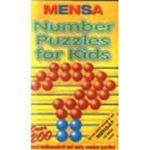 Book cover of Mensa Number Puzzles for Kids by Carolyn Skitt