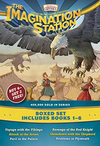 Book cover of Imagination Station #1-6 by Marianne Hering, Paul McCusker, Brock Eastman, Marshal Younger
