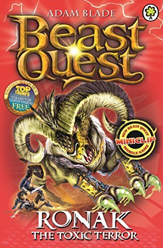 Book cover of Beast Quest: 88: Ronak The Toxic Terror by Adam Blade