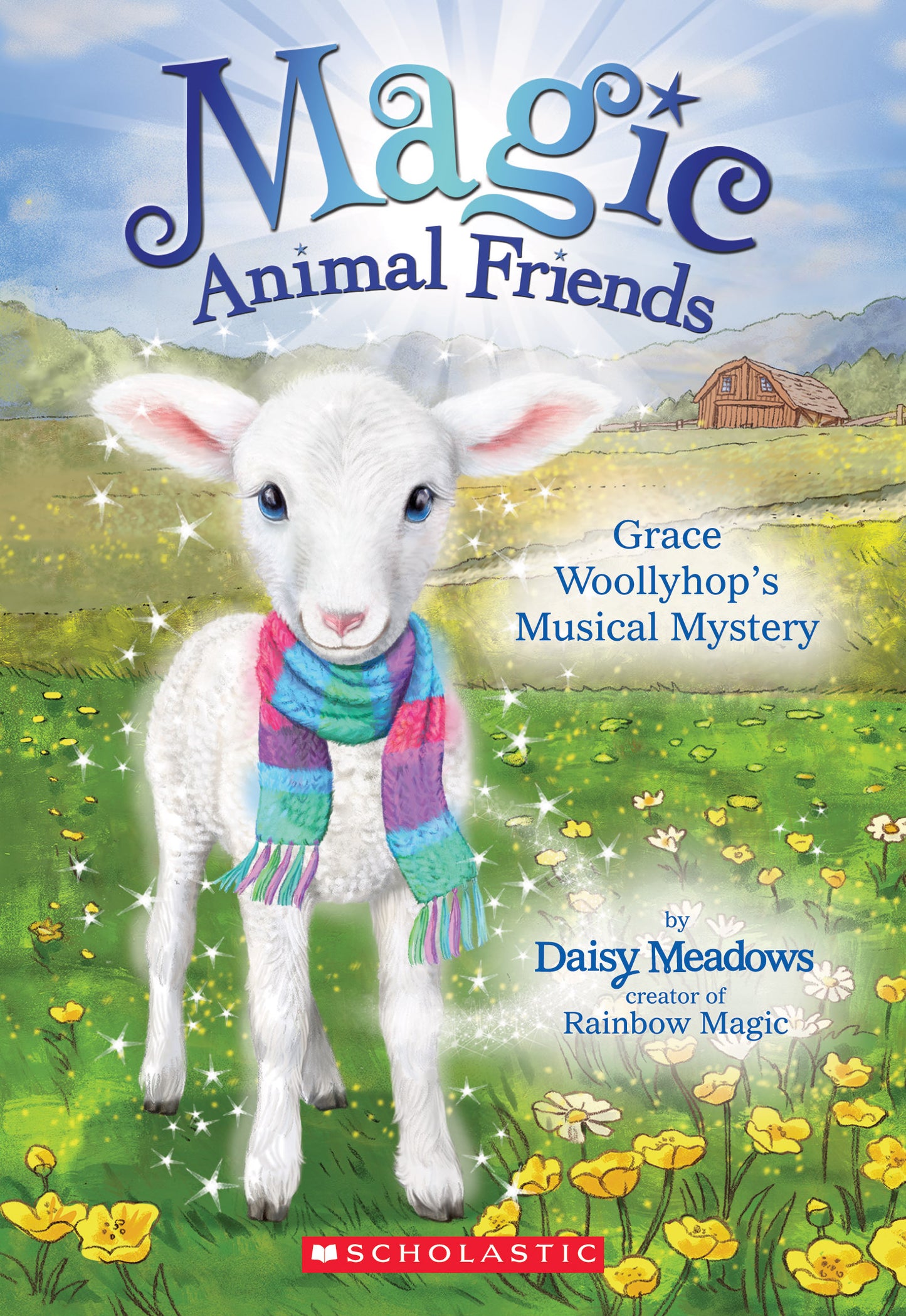 Book cover of Grace Woollyhop's Musical Mystery (Magic Animal Friends #12) by Daisy Meadows