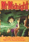 Book cover of The Case of the Cursed Clock / Night of the Haunted Hamburgers by James Lee