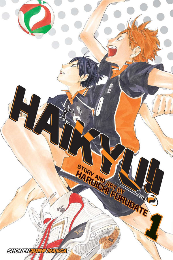 Book cover of Haikyu!!, Vol. 1 by Haruichi Furudate