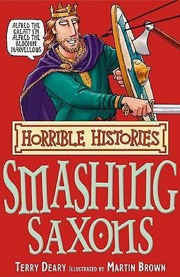 Book cover of The Smashing Saxons by Terry Diary