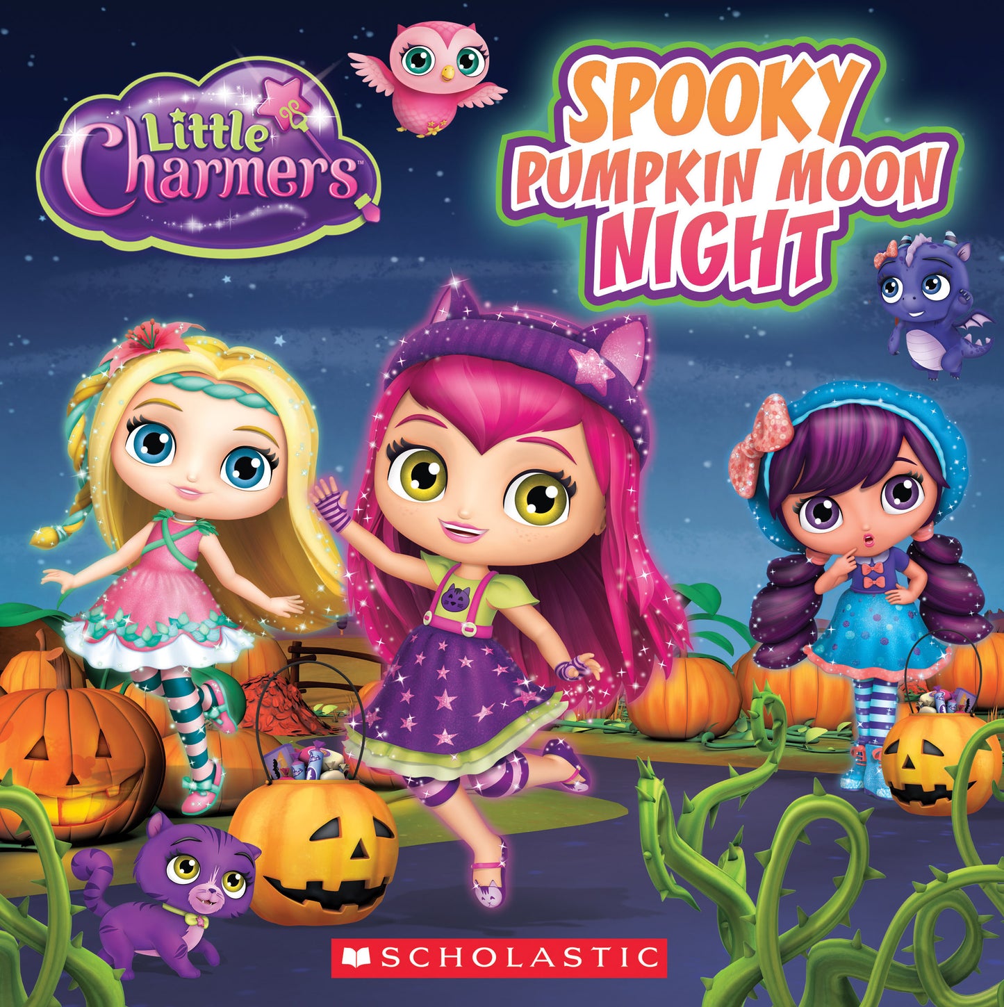 Book cover of Spooky Pumpkin Moon Night by Jenne Simon