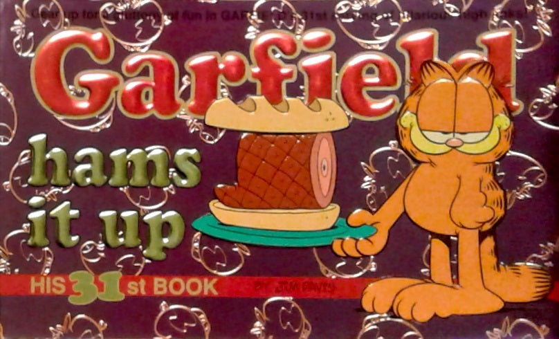 Book cover of Garfield Hams It Up by Jim Davis