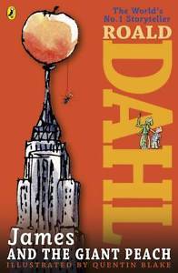 Book cover of James And The Giant Peach by Roald Dahl, Quentin Blake (Illus.)