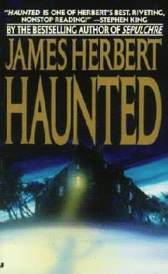 Book cover of Haunted by James Herbert