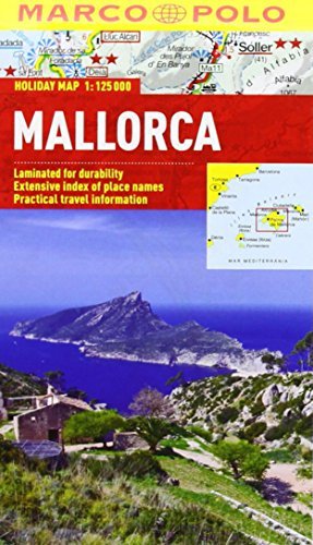 Book cover of Mallorca Marco Polo Holiday Map by Marco Polo Travel