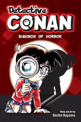 Book cover of Mansion of Horror by Gosho Aoyama