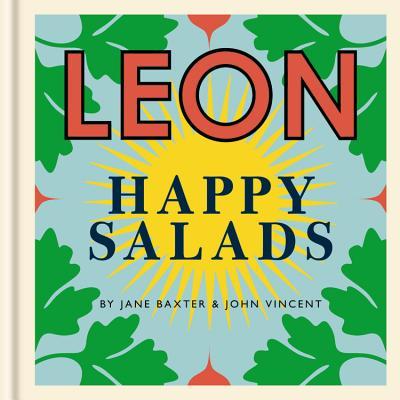 Book cover of Leon Happy Salads by Jane Baxter, John Vincent