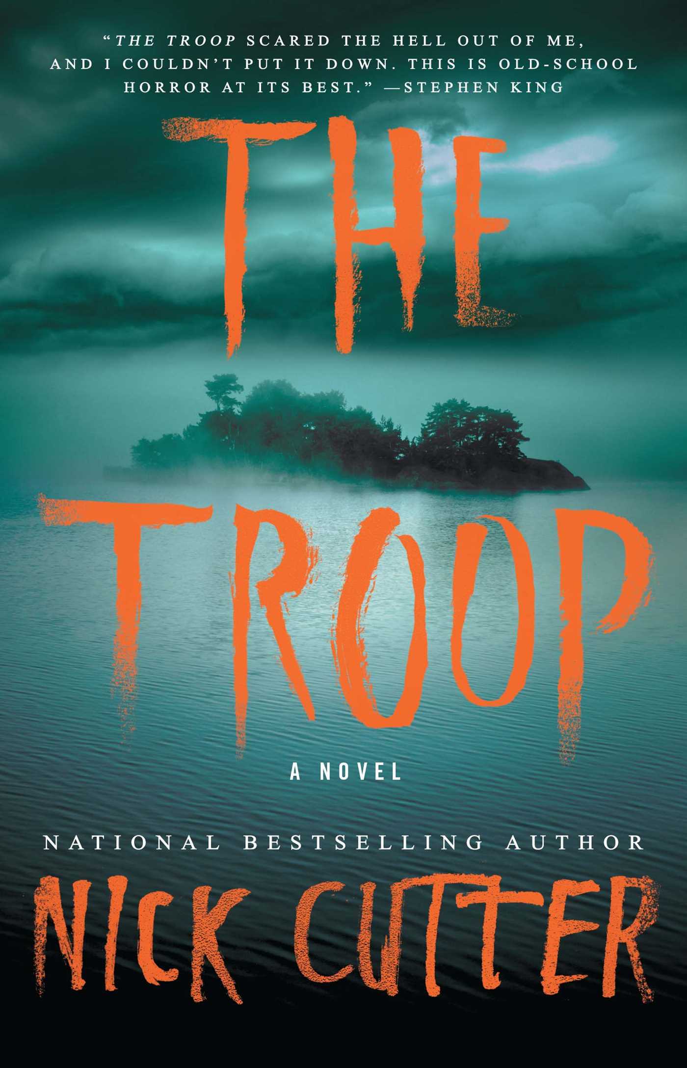 Book cover of The Troop by Nick Cutter