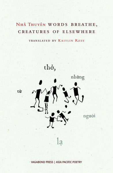 Book cover of Words Breathe, Creatures of Elsewhere by Nhã Thuyên, Kaitlin Rees (Trans.)