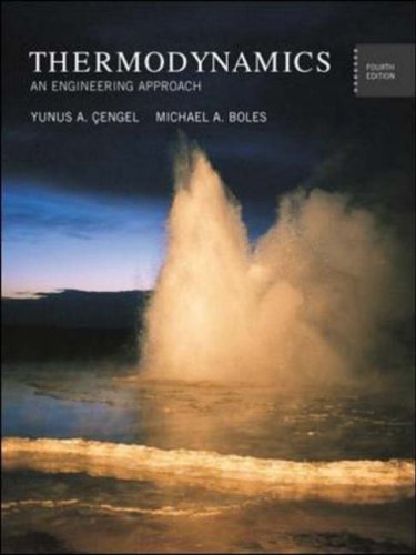 Book cover of Thermodynamics by Yunus A. Cengel, Michael A. Boles