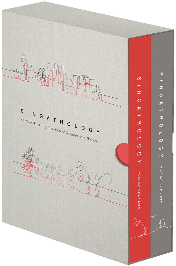 Book cover of Singathology: 50 New Works By Celebrated Singaporean Writers by Gwee Li Sui (Ed.), Tan Chee Lay (Ed.), Sa’eda Bte Buang (Ed.), Azhagiya Pandiyan (Ed.), Jeremy Tiang (Trans.), Harry Aveling (Trans.), A. Palaniappan (Trans.)