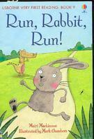 Book cover of Run, Rabbit, Run! by Mairi Mackinnon, Mark  Chambers (Illus.)