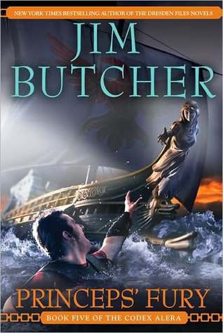 Book cover of Princeps' Fury by Jim  Butcher
