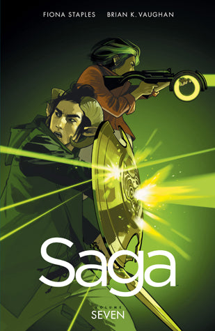 Book cover of Saga, Volume 7 by Brian K. Vaughan (Writer), Fiona Staples (Illus.)