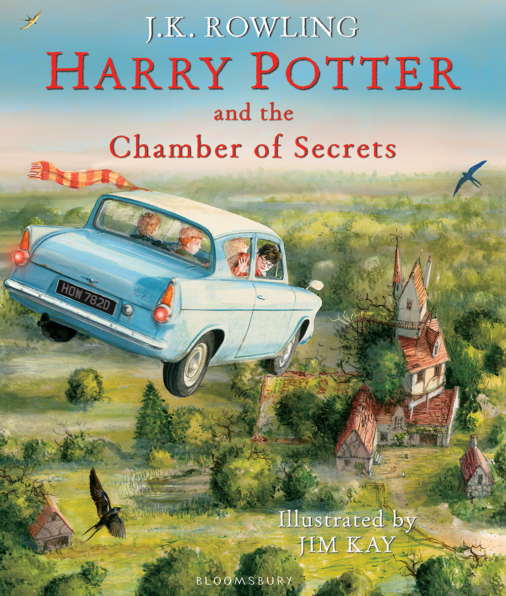 Book cover of Harry Potter And The Chamber Of Secrets by J.K. Rowling, Jim Kay (Illus.)