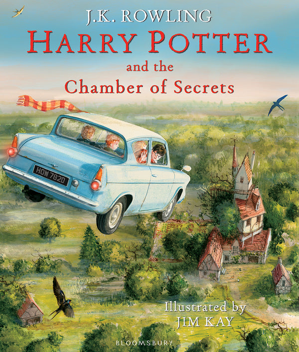 Book cover of Harry Potter And The Chamber Of Secrets by J.K. Rowling, Jim Kay (Illus.)