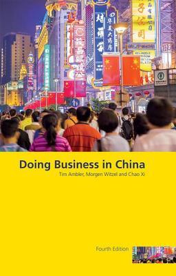 Book cover of Doing Business In China by Morgen Witzel