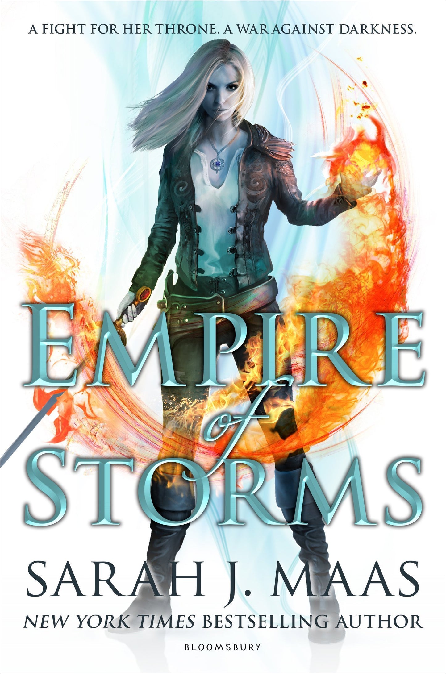 Book cover of Empire Of Storms by Sarah J. Maas