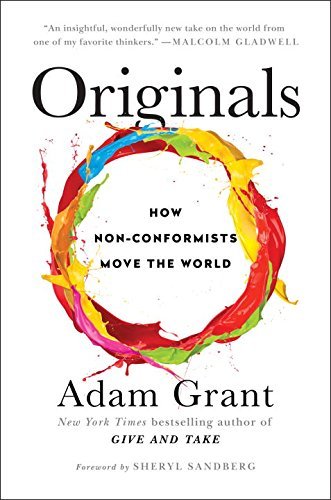 Book cover of Originals by Adam M. Grant
