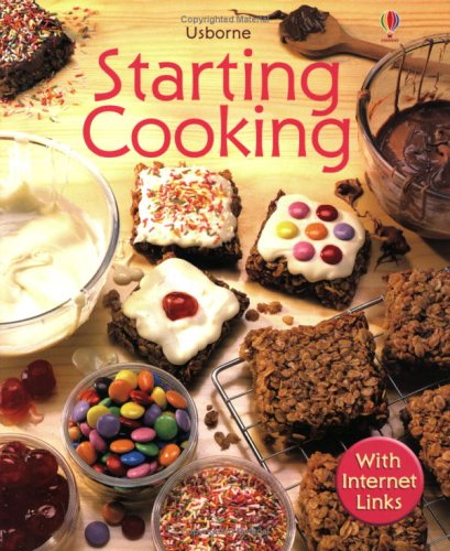 Book cover of Starting Cooking by Lesley Sims