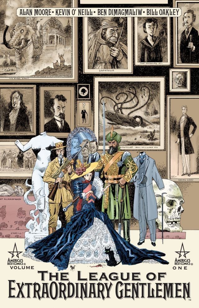 Book cover of The League Of Extraordinary Gentlemen, Vol. 1 by Alan             Moore
