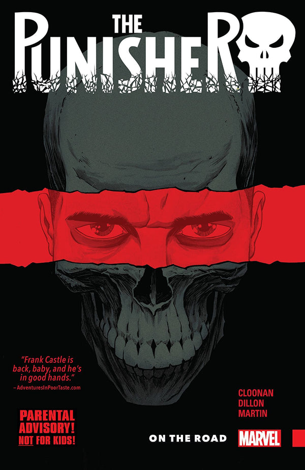 Book cover of The Punisher, Vol. 1: On the Road by Becky Cloonan, Steve Dillon (Illus.)