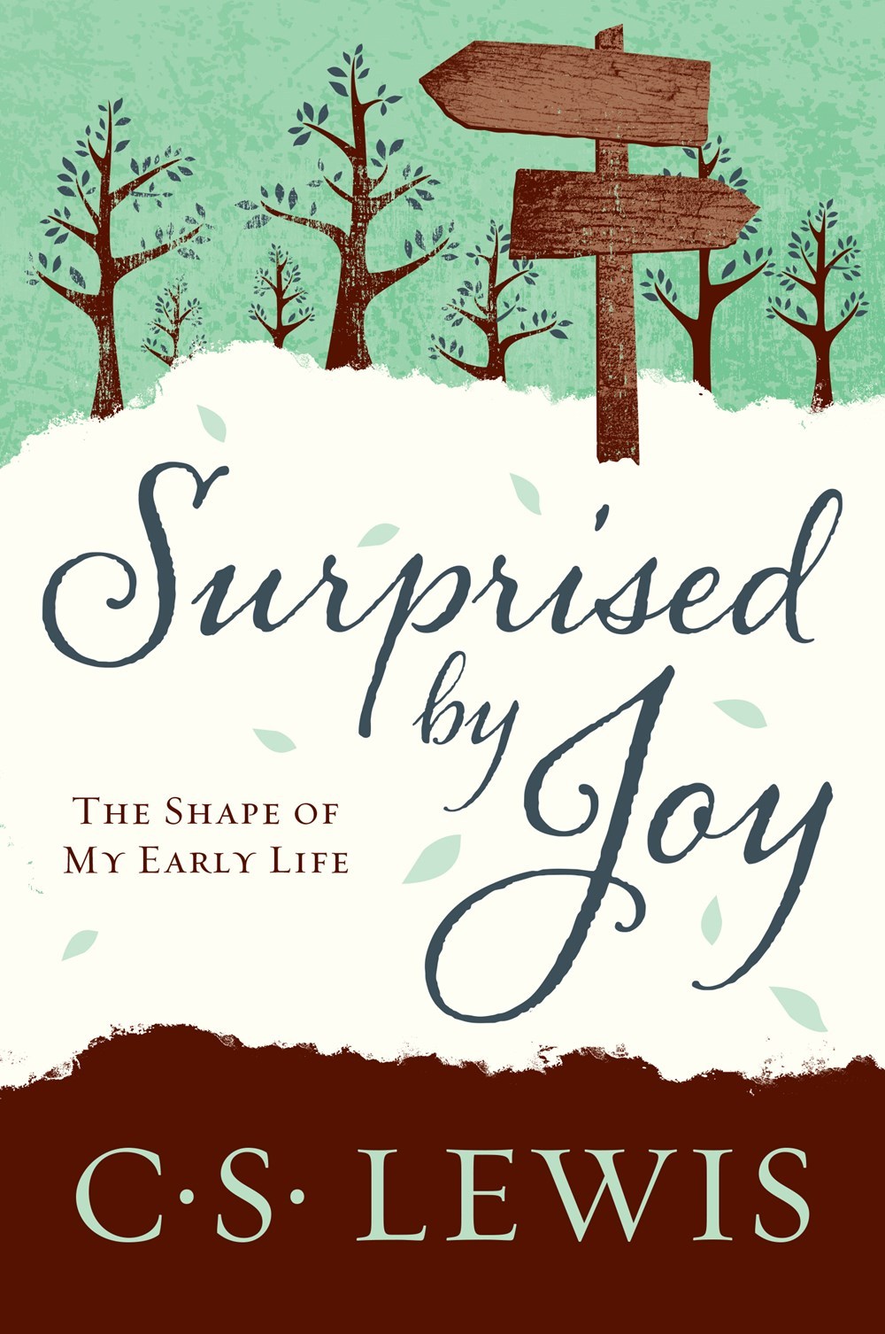 Book cover of Surprised By Joy: The Shape Of My Early Life by C.S. Lewis