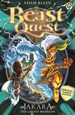 Book cover of Jakara The Ghost Warrior by Adam Blade