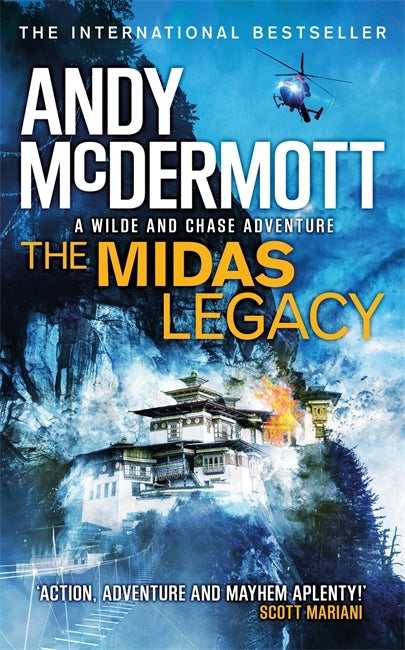 Book cover of The Midas Legacy by Andy McDermott