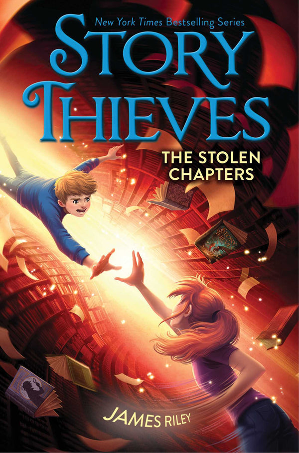 Book cover of The Stolen Chapters by James  Riley