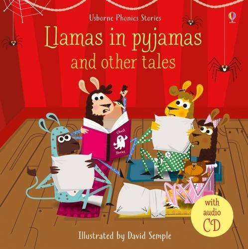 Book cover of Llamas in Pyjamas and Other Tales by Russell Punter, David Semple (Illus.)