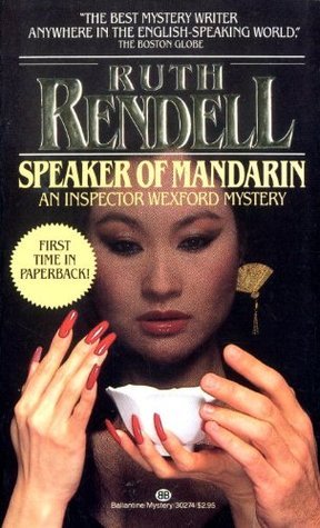 Book cover of Speaker Of Mandarin by Ruth Rendell