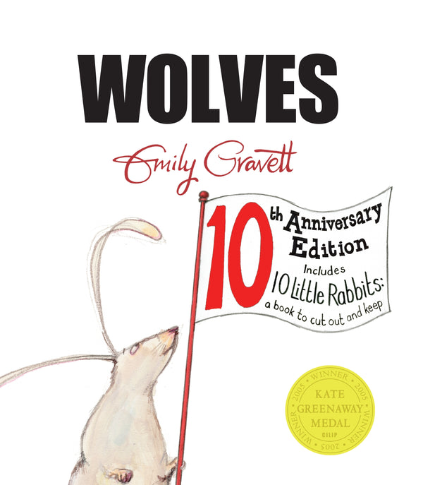 Book cover of Wolves by Emily Gravett