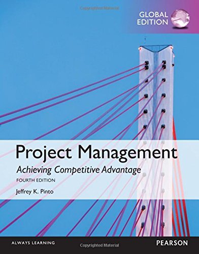 Book cover of Project Management: Achieving Competitive Advantage, Global Edition by Jeffrey K. Pinto
