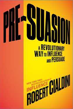 Book cover of Pre-Suasion by Robert B. Cialdini